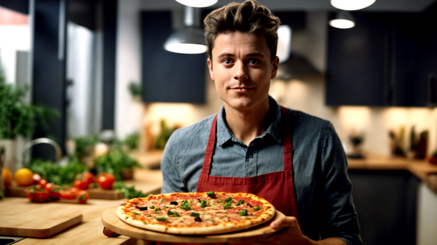 Pizza precotta ingredienti salutari sostenibilità"